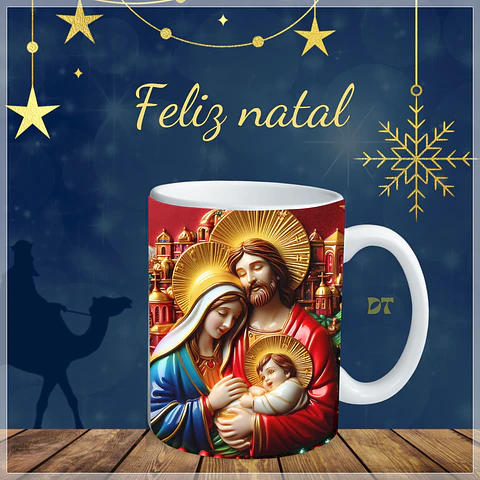 Canecas Presépio em Porcelana: O Verdadeiro Sentido do Natal no Seu Dia!