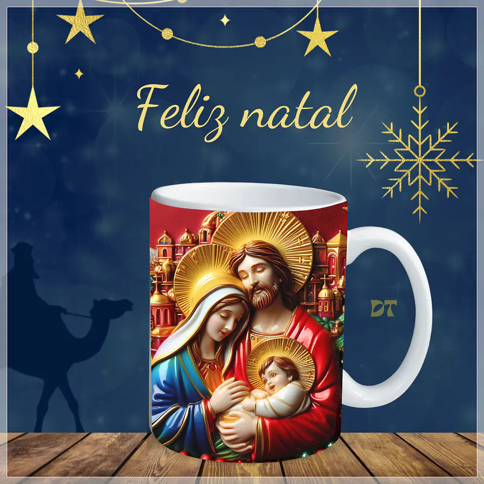 Canecas Presépio em Porcelana: O Verdadeiro Sentido do Natal no Seu Dia! 1