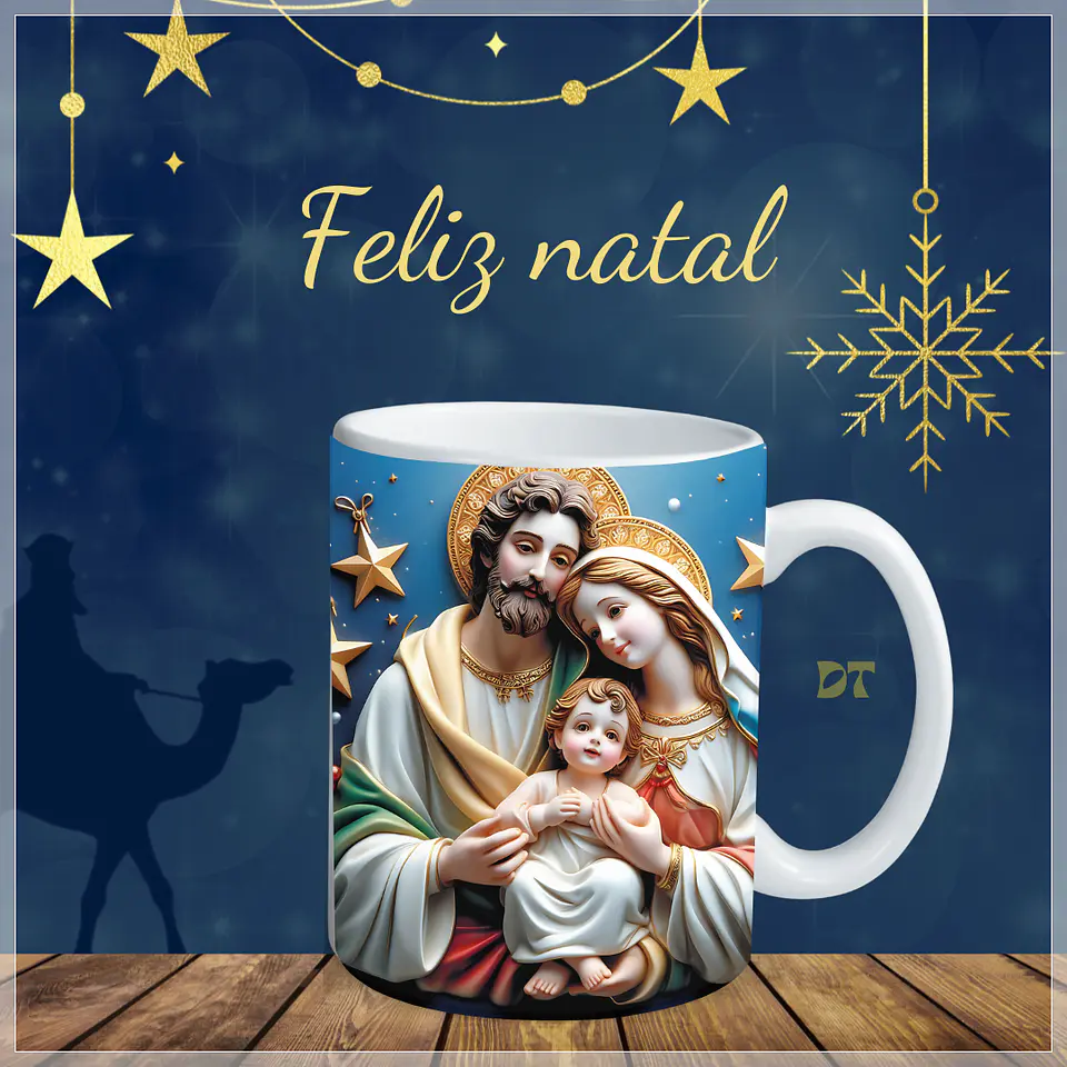 Canecas Presépio em Porcelana: O Verdadeiro Sentido do Natal no Seu Dia! 3