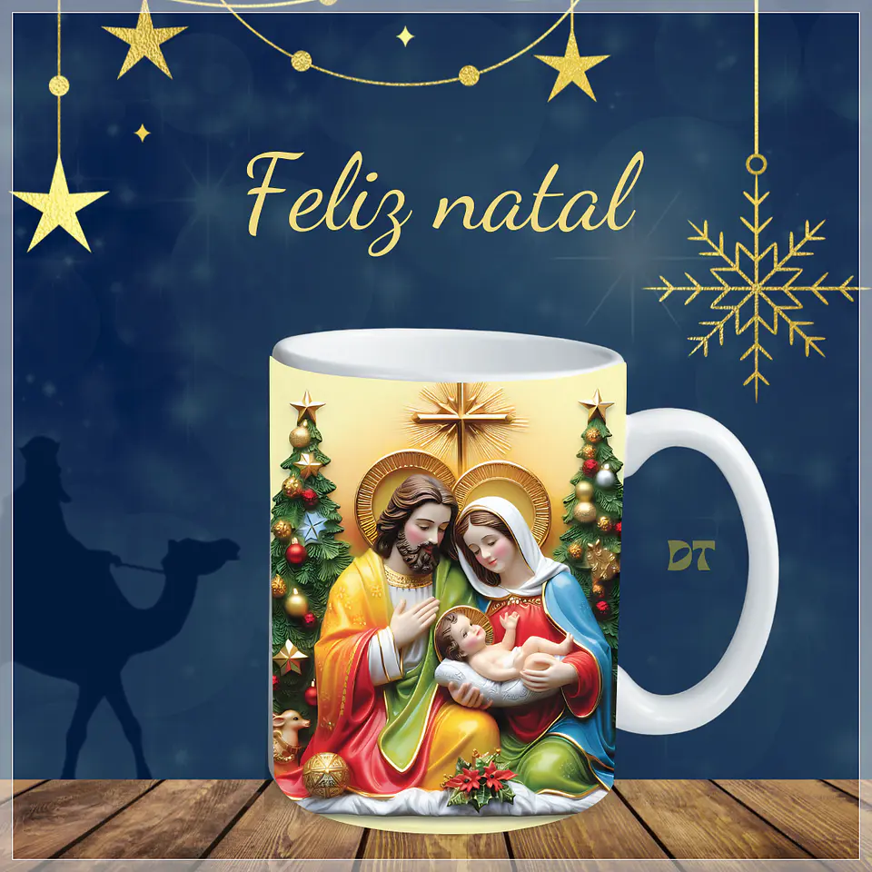 Canecas Presépio em Porcelana: O Verdadeiro Sentido do Natal no Seu Dia! 4