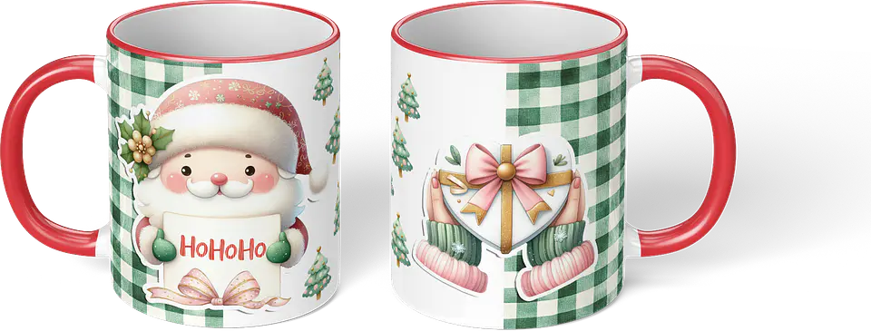 Canecas de Natal Fofinhas em Tons Pastel! 11