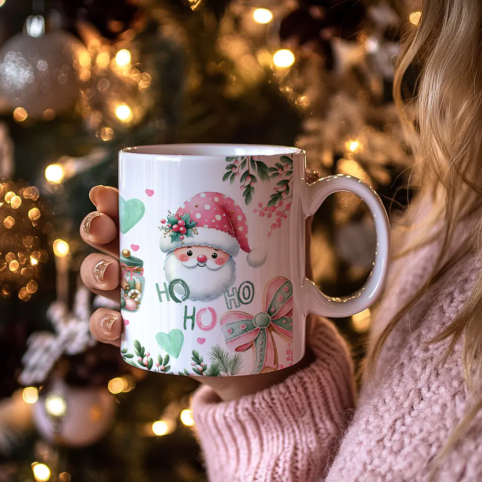 Canecas de Natal Fofinhas em Tons Pastel! 13
