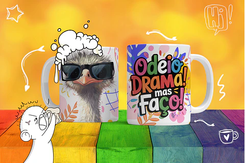 Canecas de Humor e Personalidade: A Coleção Mais Divertida da Web!