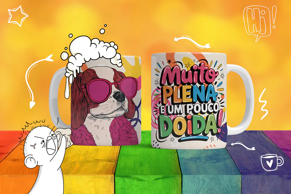 Canecas de Humor e Personalidade: A Coleção Mais Divertida da Web! 4