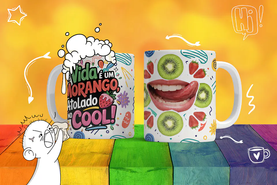 Canecas de Humor e Personalidade: A Coleção Mais Divertida da Web! 5