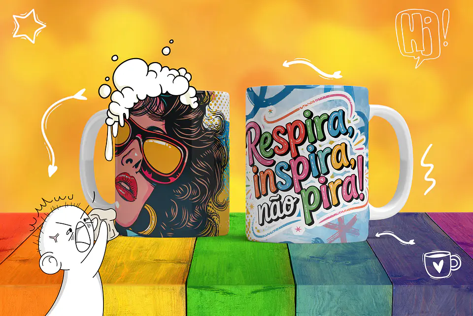 Canecas de Humor e Personalidade: A Coleção Mais Divertida da Web! 8