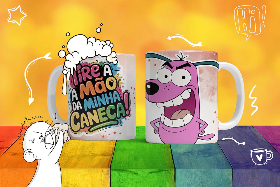 Canecas de Humor e Personalidade: A Coleção Mais Divertida da Web! 15