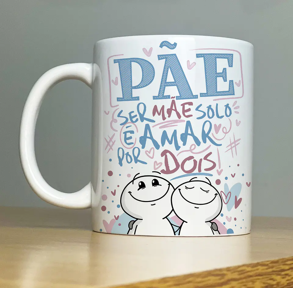 Canecas Flork & Lettering: O Presente Que o Seu Pai (e a Sua Rotina) Merecem! 2