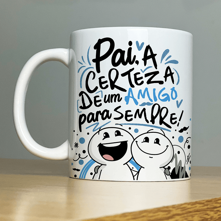 Canecas Flork & Lettering: O Presente Que o Seu Pai (e a Sua Rotina) Merecem! 6