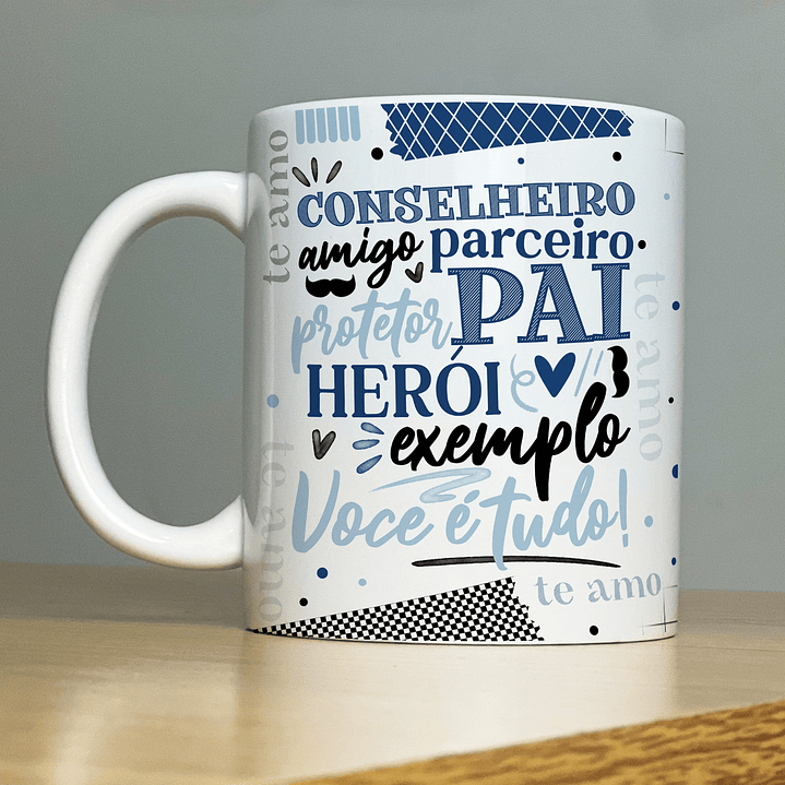 Canecas Flork & Lettering: O Presente Que o Seu Pai (e a Sua Rotina) Merecem! 8