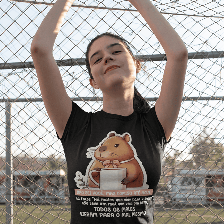 T-Shirts de Capivara com Atitude: A Coleção Mais Sarcástica e Genuína de Portugal! 5