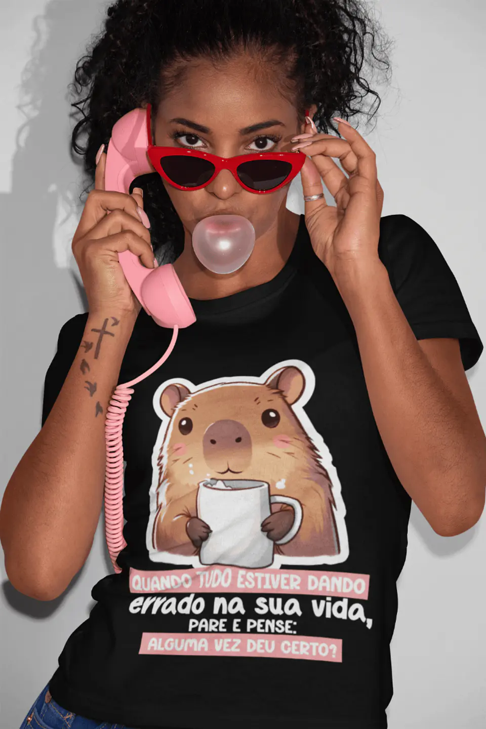 T-Shirts de Capivara com Atitude: A Coleção Mais Sarcástica e Genuína de Portugal! 11