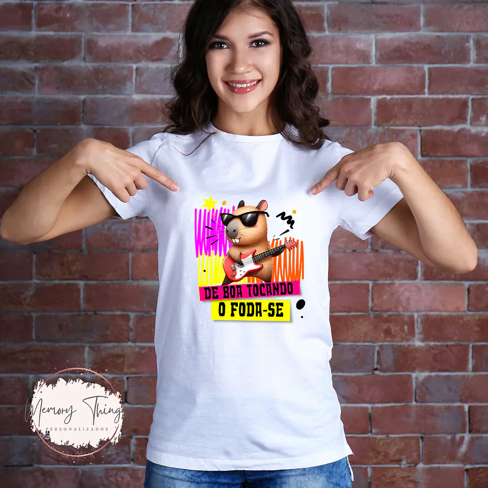 Coleção T-Shirts de Capivara com Atitude: A Coleção Mais Sarcástica e Genuína de Portugal e da Europa! 3