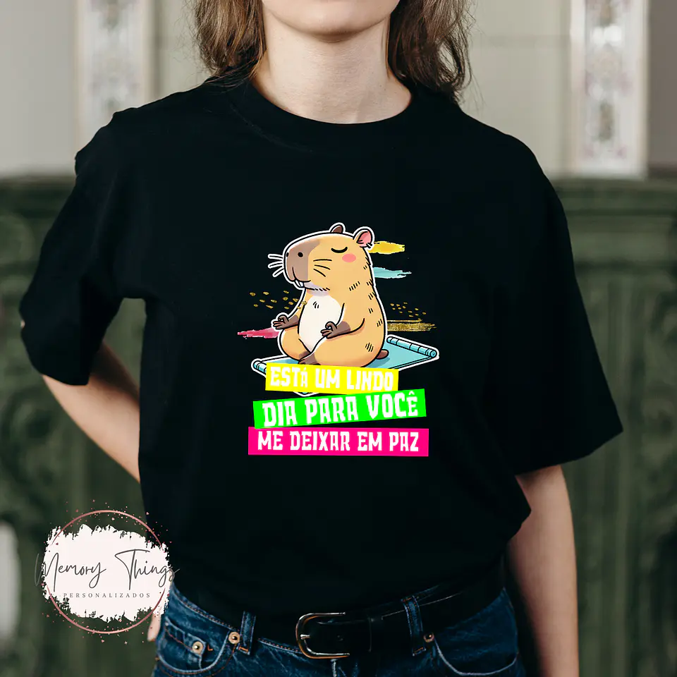 Coleção T-Shirts de Capivara com Atitude: A Coleção Mais Sarcástica e Genuína de Portugal e da Europa! 10