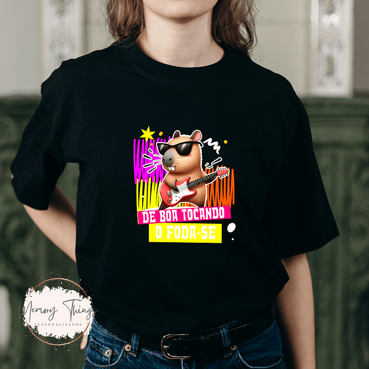 Coleção T-Shirts de Capivara com Atitude: A Coleção Mais Sarcástica e Genuína de Portugal e da Europa! 14