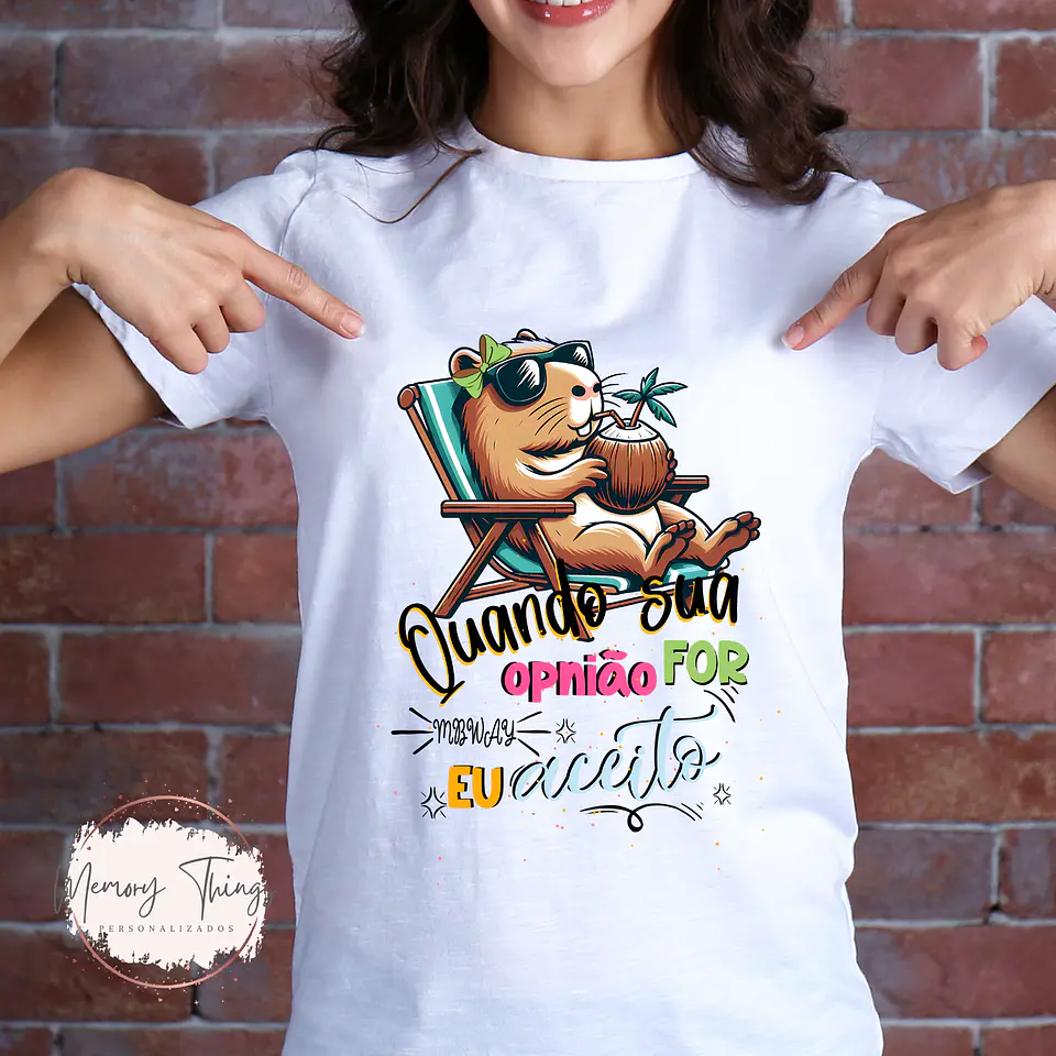 Coleção T-Shirts de Capivara com Atitude: A Coleção Mais Sarcástica e Genuína de Portugal e da Europa! 20