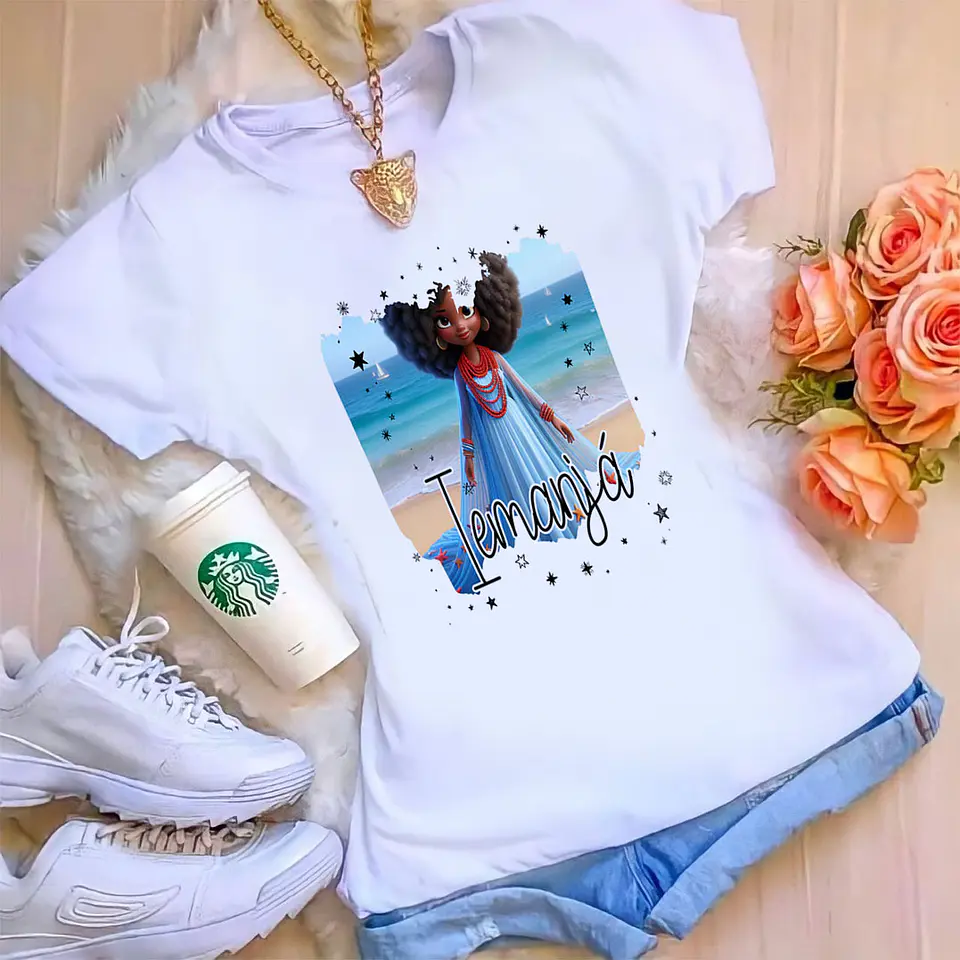 T-Shirts Iemanjá | Vista a Magia e a Proteção da Rainha do Mar | Envios Europa 3
