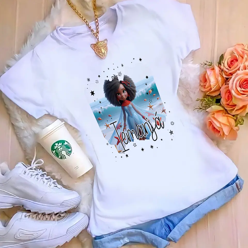 T-Shirts Iemanjá | Vista a Magia e a Proteção da Rainha do Mar | Envios Europa 5