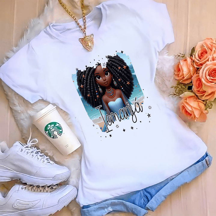 T-Shirts Iemanjá | Vista a Magia e a Proteção da Rainha do Mar | Envios Europa 6