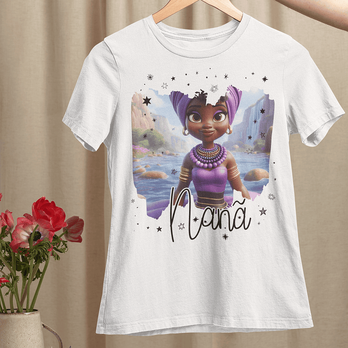 T-Shirts Nanã Buruquê | Vista a Sabedoria, o Silêncio e a Proteção Ancestral | Envios Europa 8