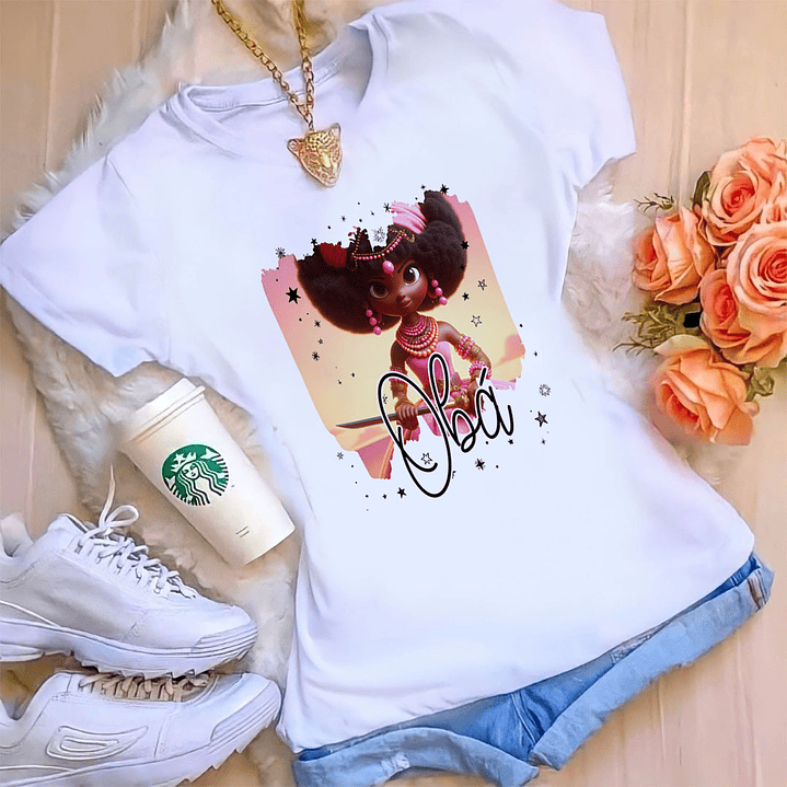 T-Shirts Obá | Vista a Força Feminina, a Paixão e o Poder da Água em Revolta! 1