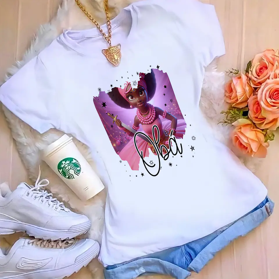 T-Shirts Obá | Vista a Força Feminina, a Paixão e o Poder da Água em Revolta! 4
