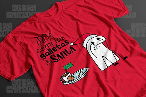 T-Shirts Flork Navidad | O Meme Natalício Mais Divertido para Portugal e Europa!