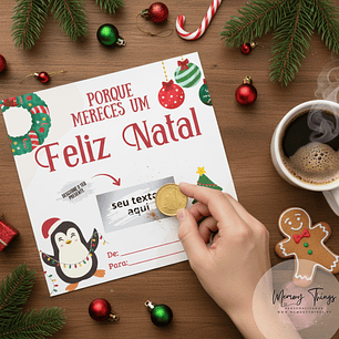 O Cartão Raspadinha Mais Pessoal e Emocionante!