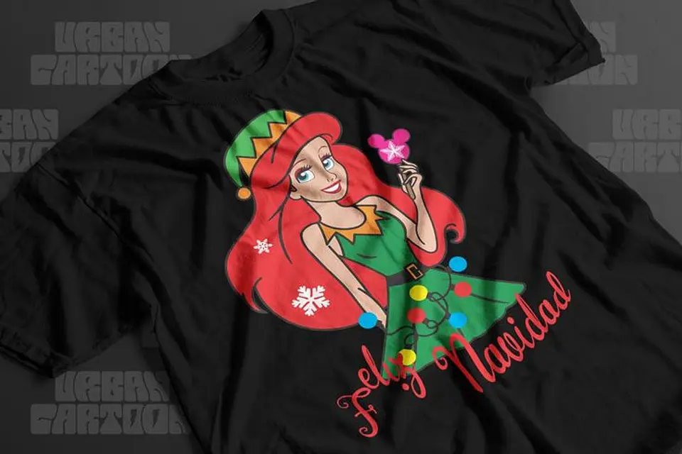 T-Shirts de Natal com Personagens 3