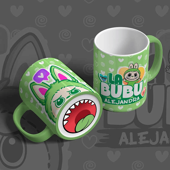 Coleção Caneca Labubu com Bocão 3