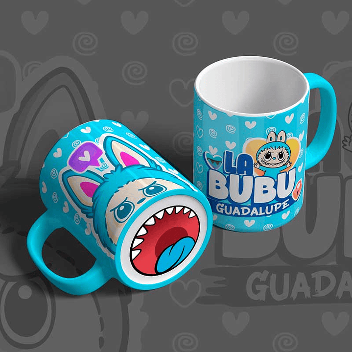 Coleção Caneca Labubu com Bocão 4