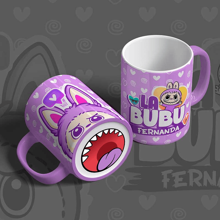 Coleção Caneca Labubu com Bocão 6