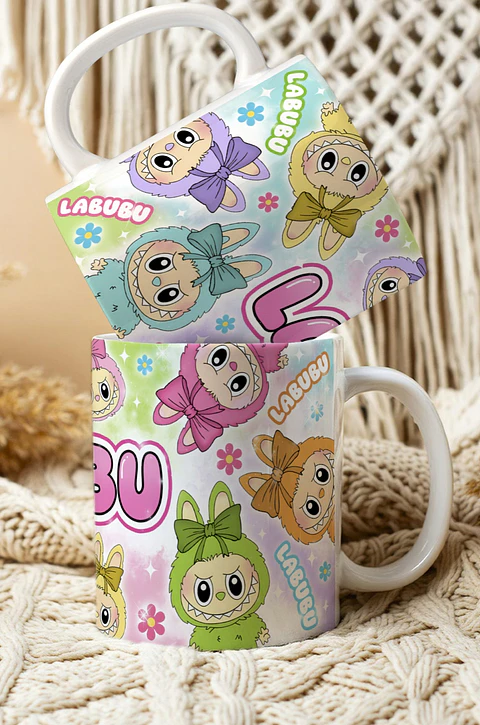 Caneca Labubu Colors