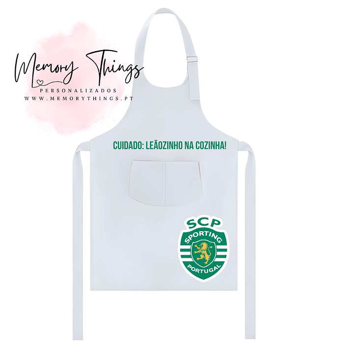 Avental Infantil do Sporting - Coleção 