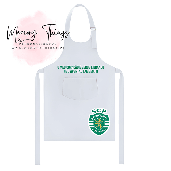 Avental Infantil do Sporting - Coleção 