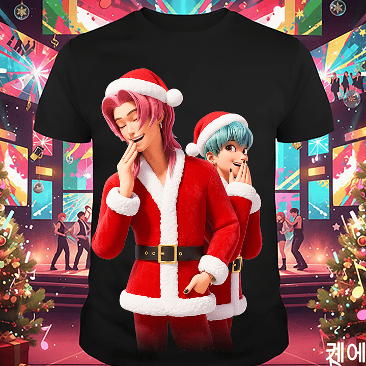 T-shirt K-Pop Demon Hunters: O Natal Mais Estiloso Chegou! 2