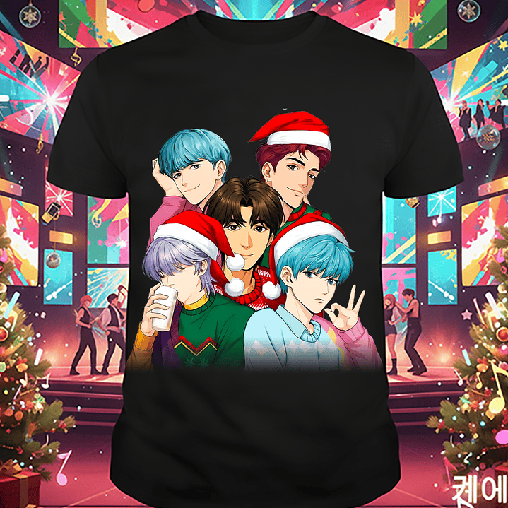 T-shirt K-Pop Demon Hunters: O Natal Mais Estiloso Chegou! 3