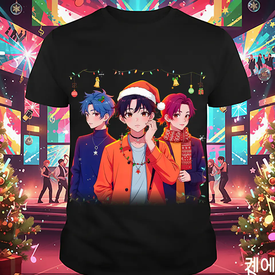 T-shirt K-Pop Demon Hunters: O Natal Mais Estiloso Chegou! 4