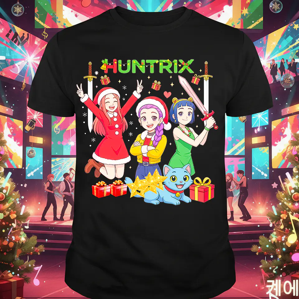 T-shirt K-Pop Demon Hunters: O Natal Mais Estiloso Chegou! 6