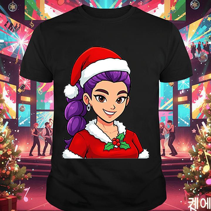 T-shirt K-Pop Demon Hunters: O Natal Mais Estiloso Chegou! 7