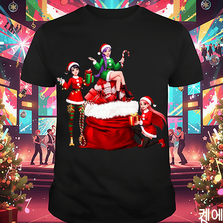 T-shirt K-Pop Demon Hunters: O Natal Mais Estiloso Chegou! 8