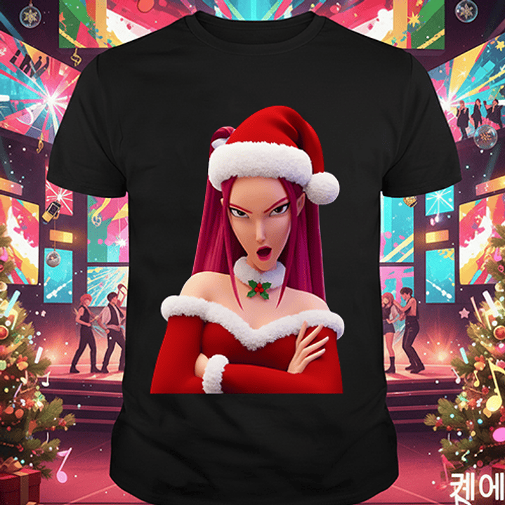 T-shirt K-Pop Demon Hunters: O Natal Mais Estiloso Chegou! 12