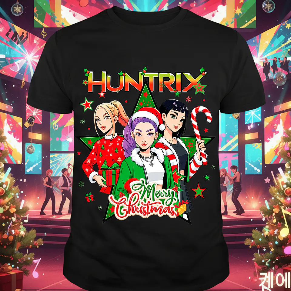 T-shirt K-Pop Demon Hunters: O Natal Mais Estiloso Chegou! 14
