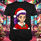 T-shirt K-Pop Demon Hunters: O Natal Mais Estiloso Chegou! - thumbnail 15