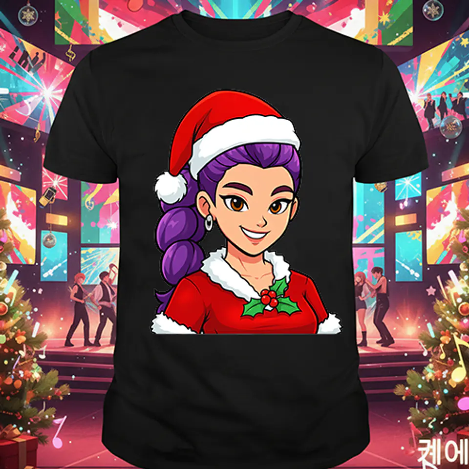 T-shirt K-Pop Demon Hunters: O Natal Mais Estiloso Chegou! 15