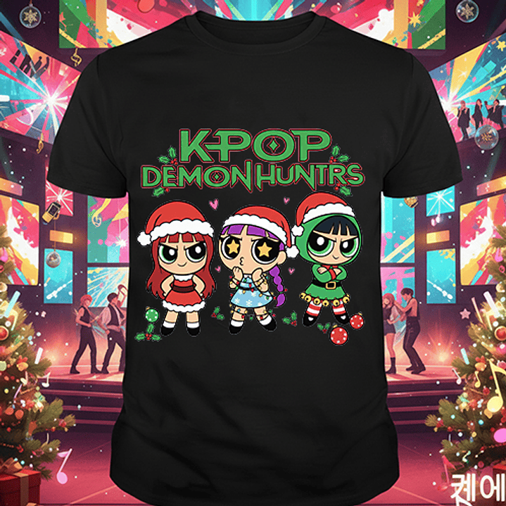 T-shirt K-Pop Demon Hunters: O Natal Mais Estiloso Chegou! 16