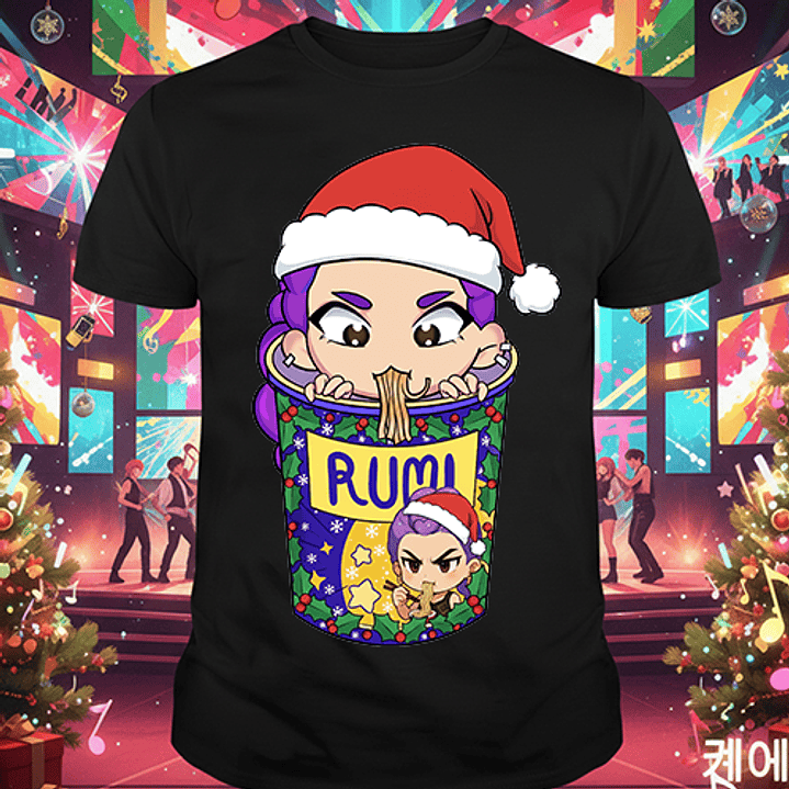 T-shirt K-Pop Demon Hunters: O Natal Mais Estiloso Chegou! 18