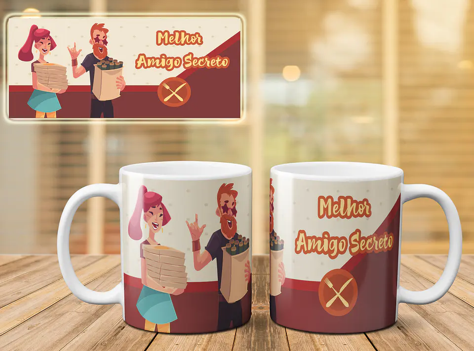 Coleção Caneca Amigo Secreto  2