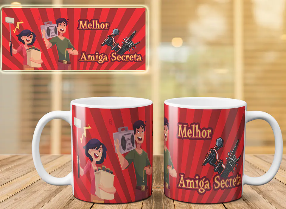 Coleção Caneca Amigo Secreto  5