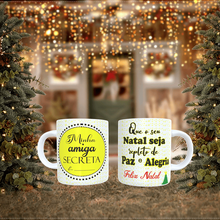 A Caneca de Amigo Secreto Que É 100% Emoção 3